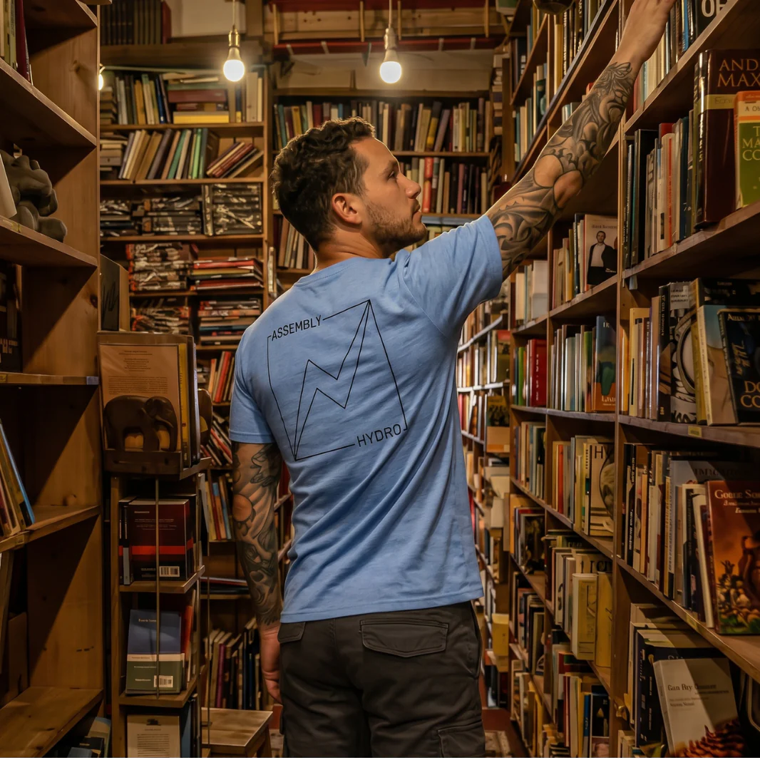 Blue Assembly T-shirt - Image 6